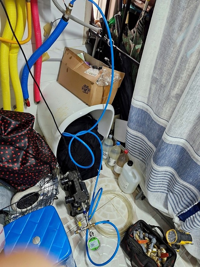 화성시 동탄동 누수탐지 가정집 난방배관 미세 누수 완벽 해결!